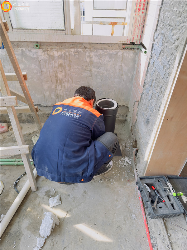 平客壁爐 | 上海永靈小區(qū)丹麥morso 2140鑄鐵火爐安裝.jpg