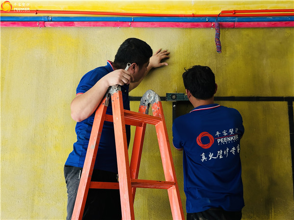 湖州蘭園丹麥Morso 5660嵌入壁爐安裝.jpg