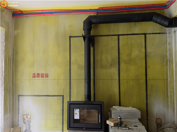 湖州蘭園丹麥Morso 5660嵌入壁爐安裝.jpg