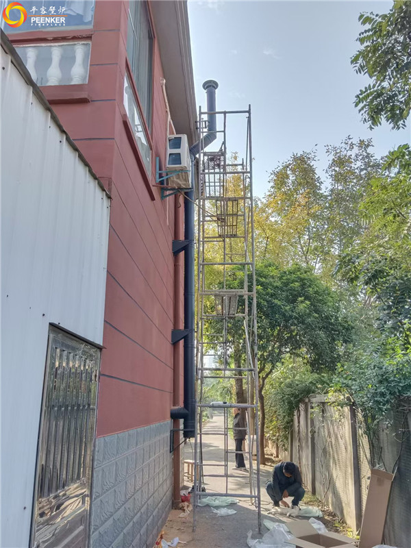 湖北枝江自建房丹麥Aduro A9.1獨立火爐安裝過程實拍.jpg