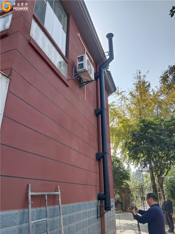 湖北枝江自建房丹麥Aduro A9.1獨立火爐安裝過程實拍.jpg