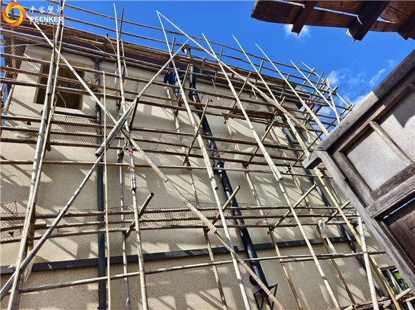 上海浦東別墅丹麥Aduro A17獨(dú)立式火爐戶外煙囪安裝.jpg