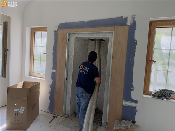 上海攬海國際高爾夫別墅丹麥Aduro A15壁爐安裝.jpg