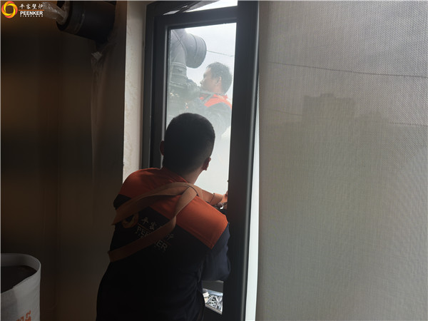 上海青浦別墅丹麥Aduro A17火爐安裝.jpg