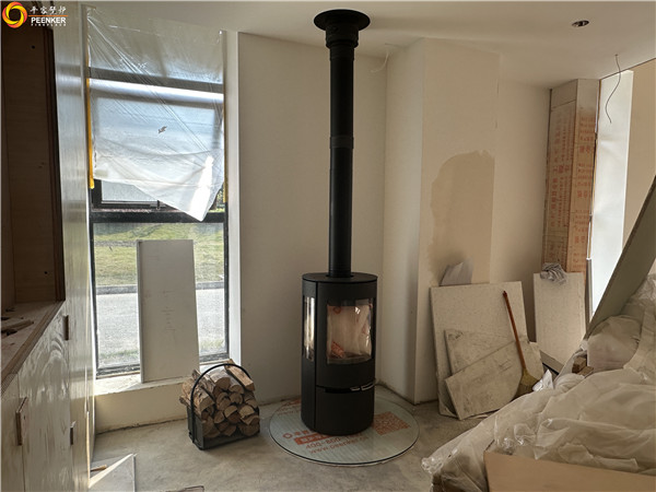 上海青浦別墅丹麥Aduro A17火爐安裝.jpg