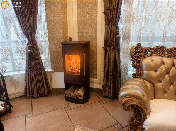 揚州別墅丹麥Morso 8893鑄鐵火爐安裝.jpg