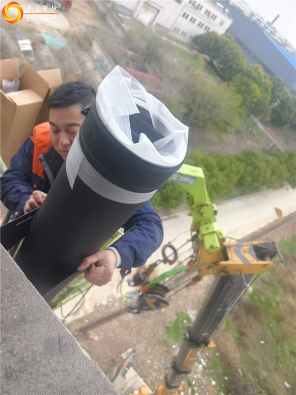 平客壁爐|揚(yáng)州辦公室丹麥Morso 2110鑄鐵火爐安裝.jpg