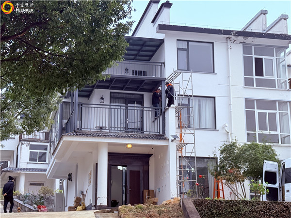 黃山北麓山莊別墅丹麥Aduro A17壁爐安裝.jpg