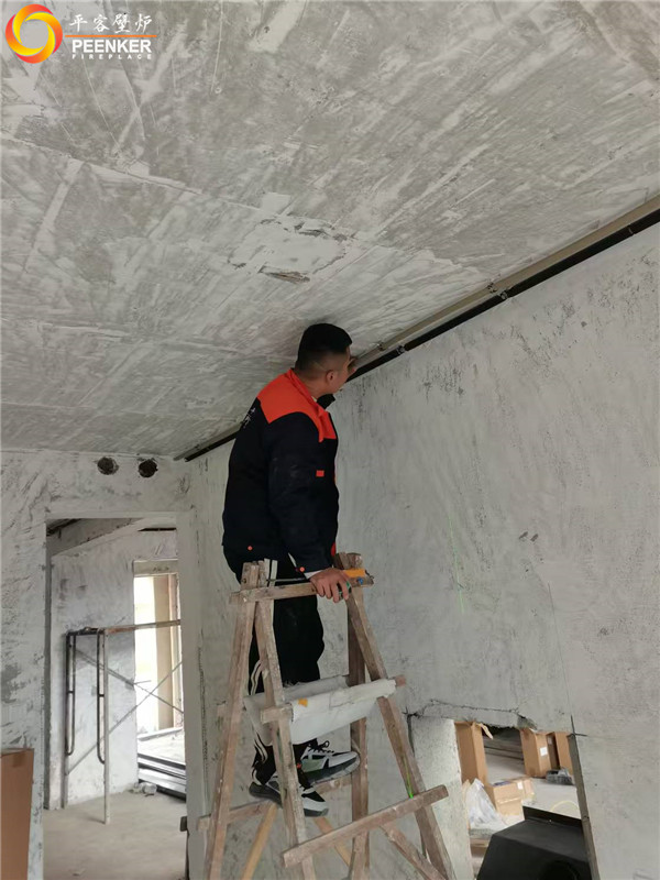 常州美的國賓府丹麥Morso 5660嵌入壁爐安裝.jpg