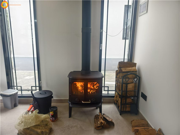 南京南山湖別墅丹麥Morso 2110鑄鐵壁爐安裝.jpg