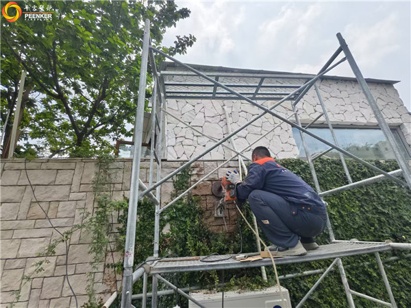 南京佳湖綠島別墅丹麥Morso 2110壁爐安裝.jpg