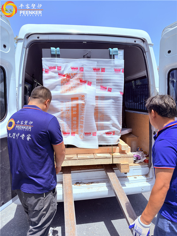 淮南沁園春曉別墅法國(guó)TOTEM H901壁爐安裝.jpg