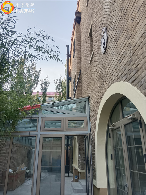 北京順義新新家園丹麥Morso 2110壁爐安裝.jpg