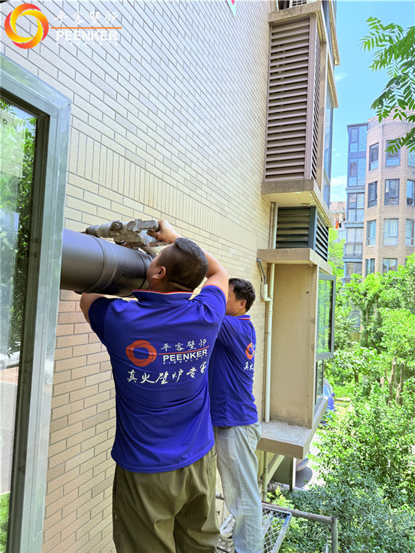 寧波高層一樓丹麥Morso 8893壁爐安裝.jpg