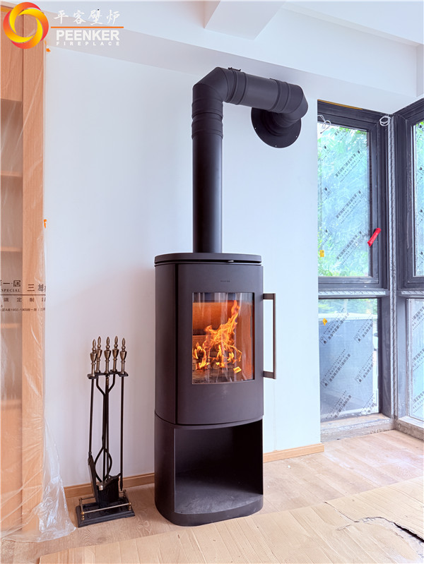 寧波高層一樓丹麥Morso 8893壁爐安裝.jpg