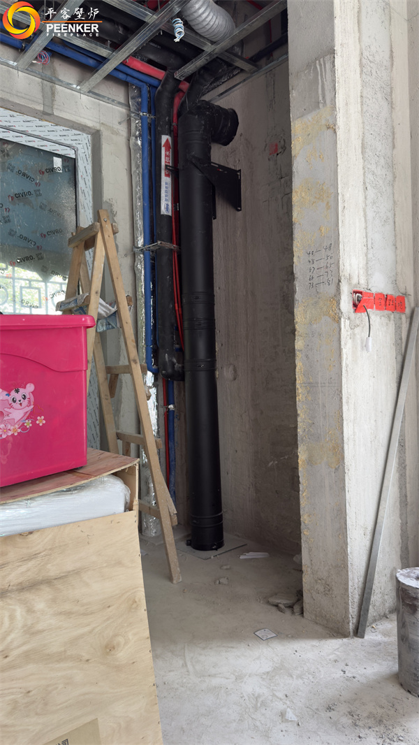 上海院子丹麥Morso S101-12嵌入式壁爐安裝.jpg