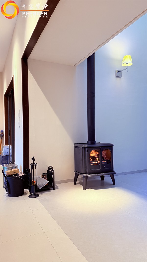 益陽(yáng)自建別墅丹麥Morso 3640對(duì)流火爐安裝.jpg