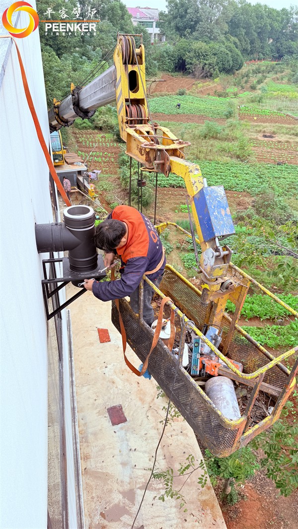 益陽(yáng)自建別墅丹麥Morso 2140鑄鐵火爐安裝.jpg