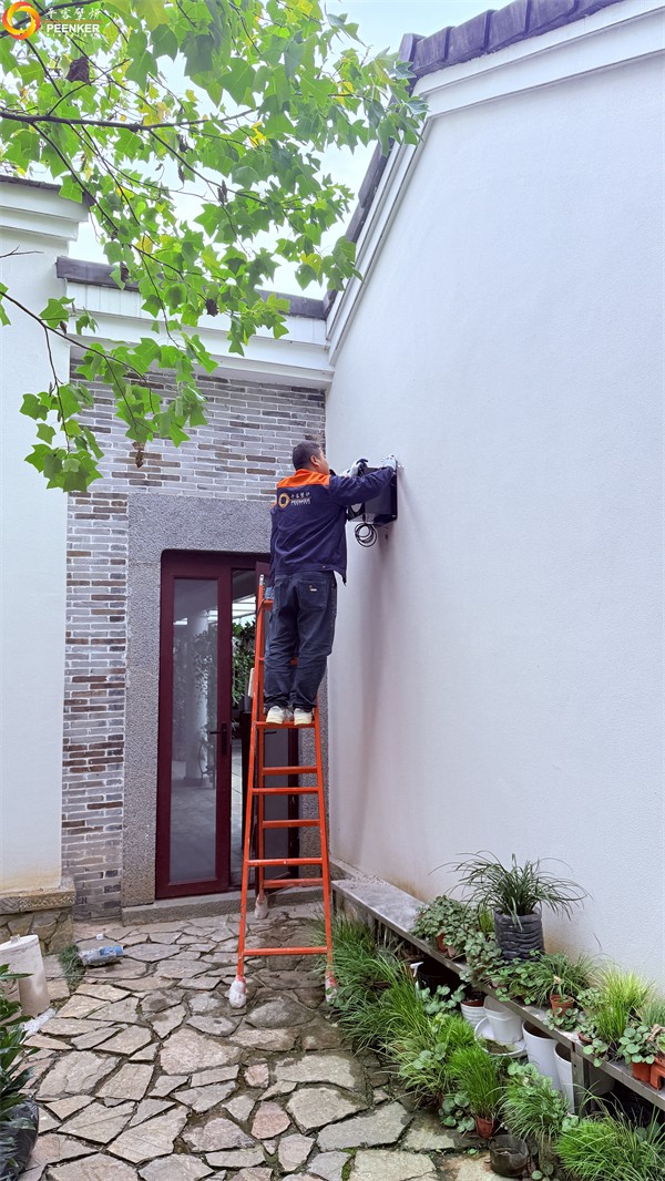 鎮(zhèn)江自建別墅茶室丹麥Morso 3640壁爐安裝.jpg